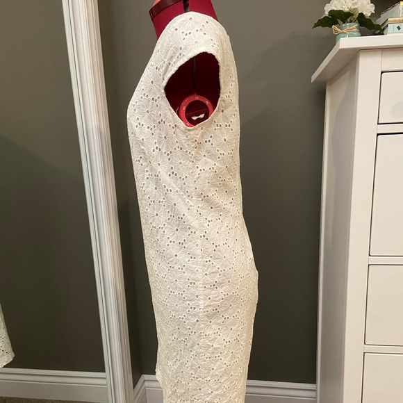 Nine West Embroidered Eyelet Dress - Picture 2 of 5